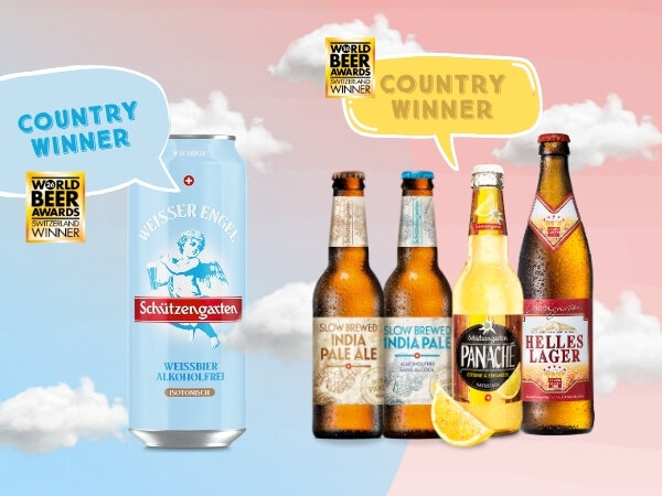 Fünf mal Gold für die Brauerei Schützengarten 